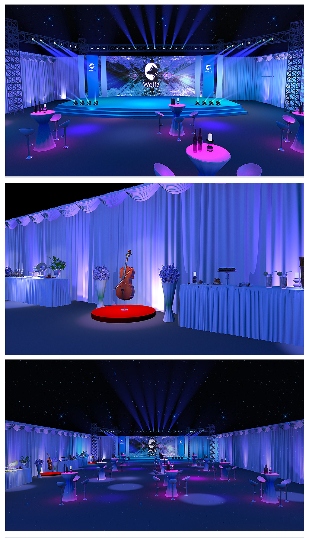 酒會舞美活動設計與旅游文化的融合創新